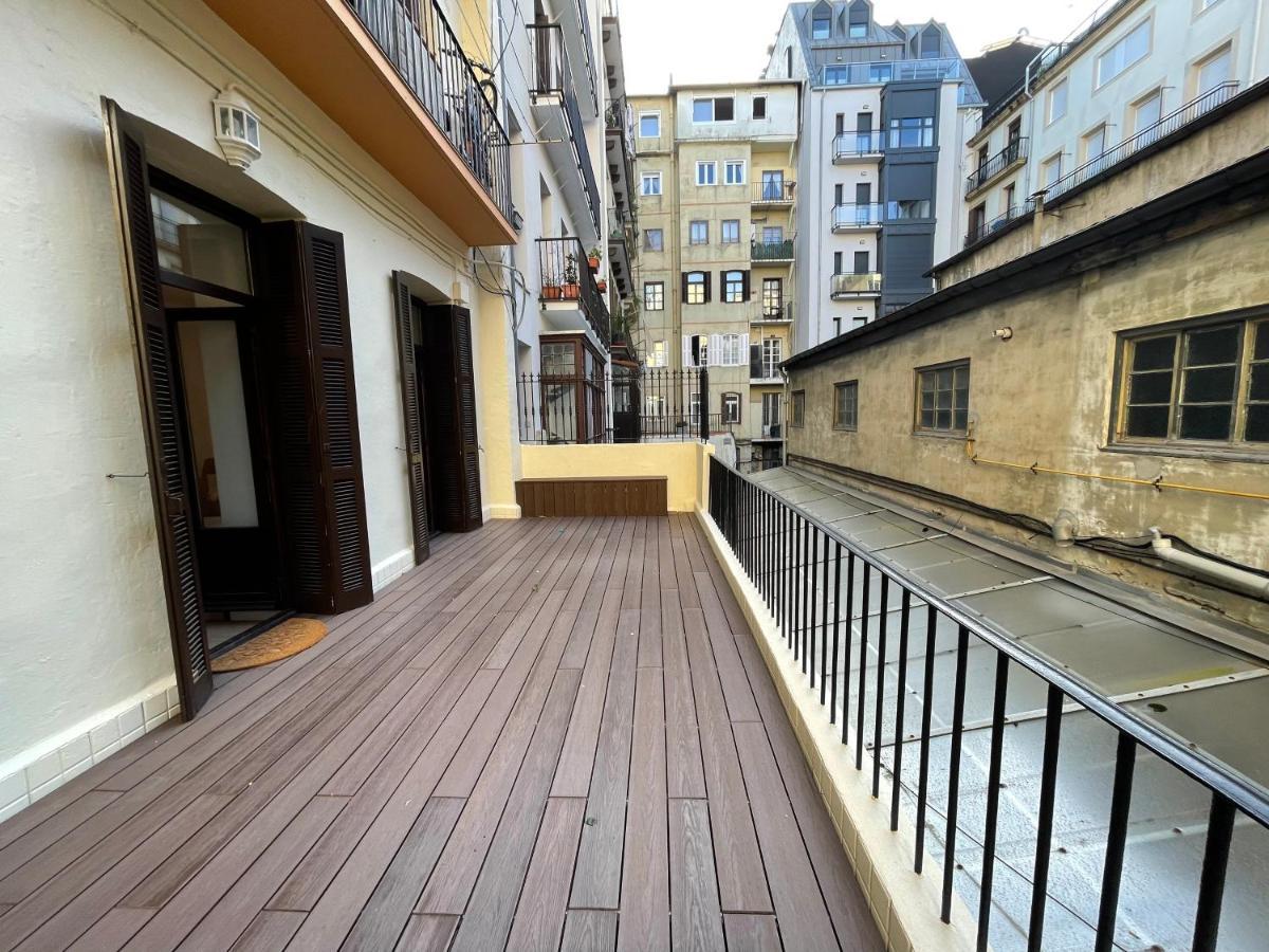 Churruca Apartment With Terrace San Sebastián Eksteriør bilde